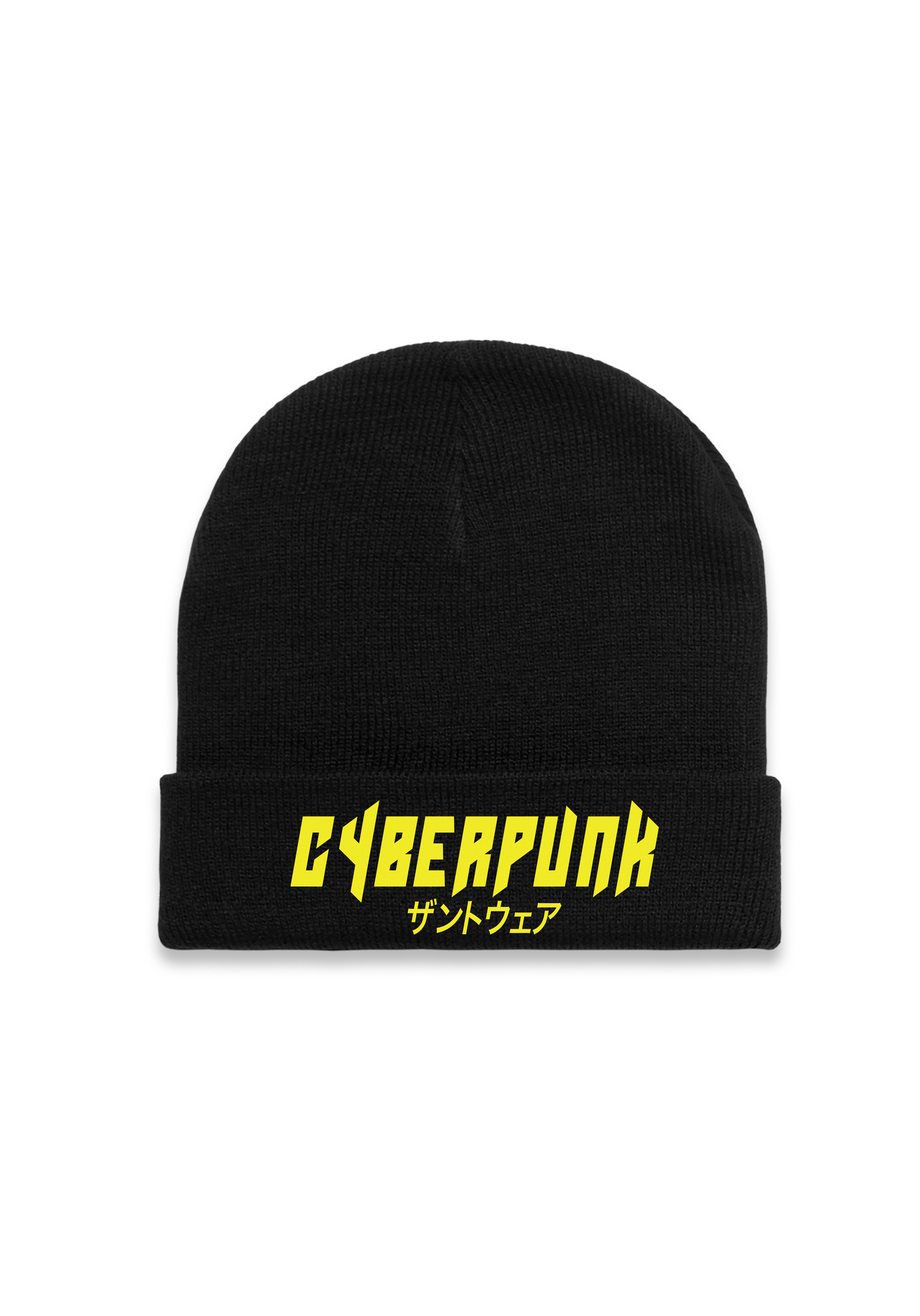 Cyberpunk Cuffed Beanie