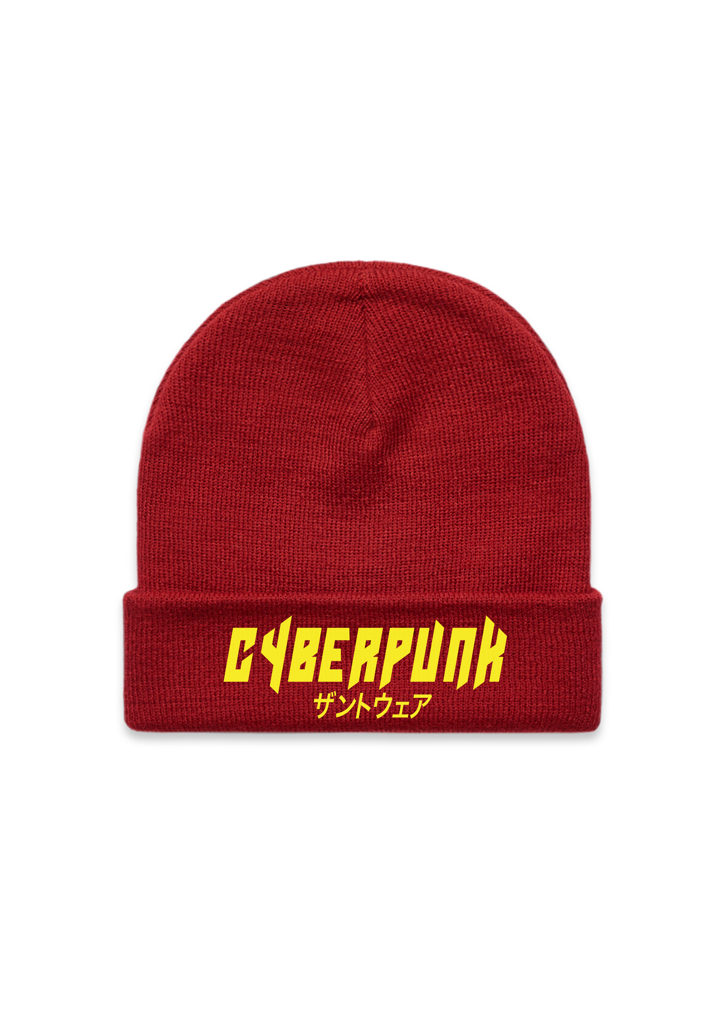 Cyberpunk Cuffed Beanie