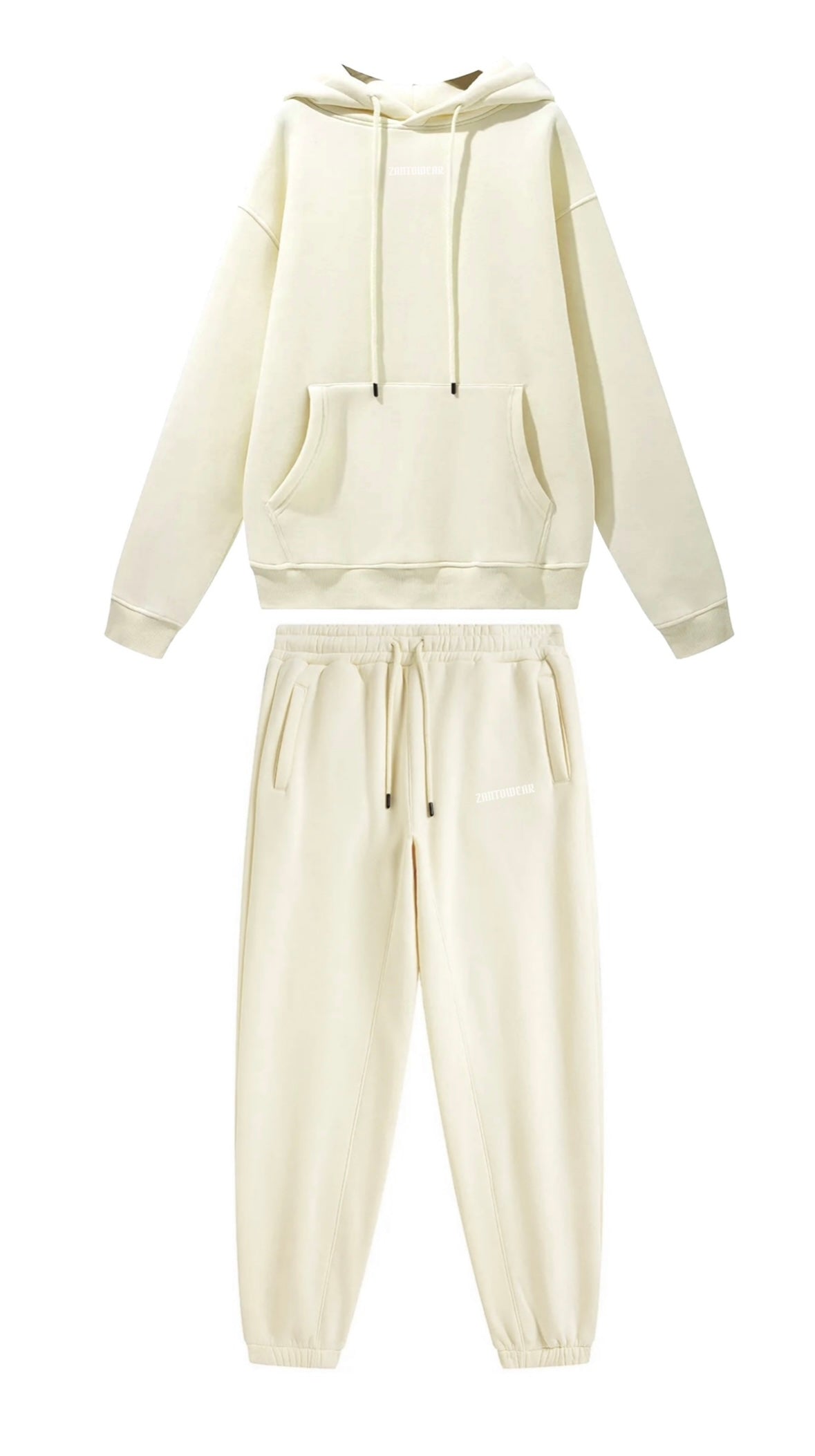 Cream Sweatsuit set