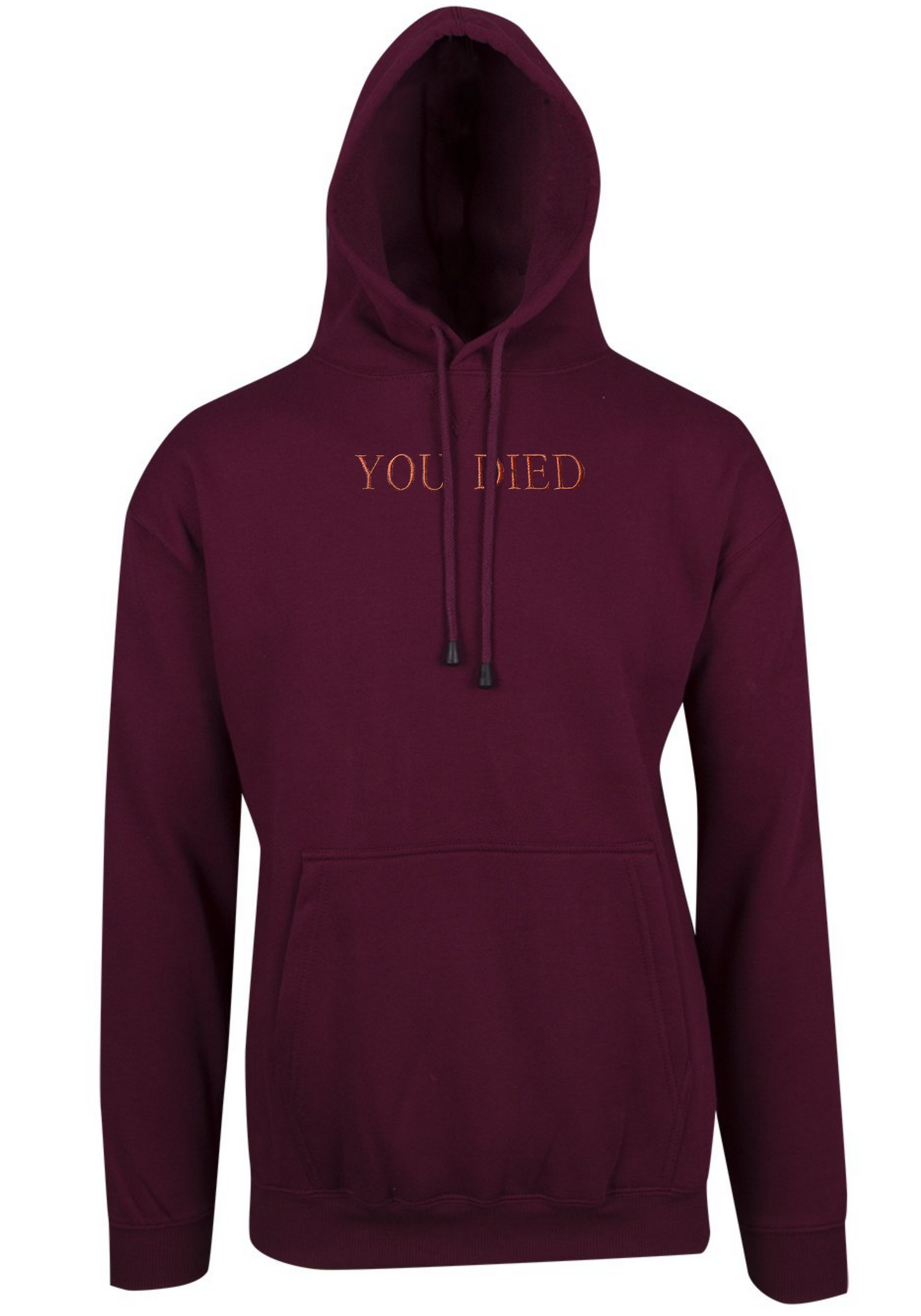 You Died Cotton Fleece Hoodie