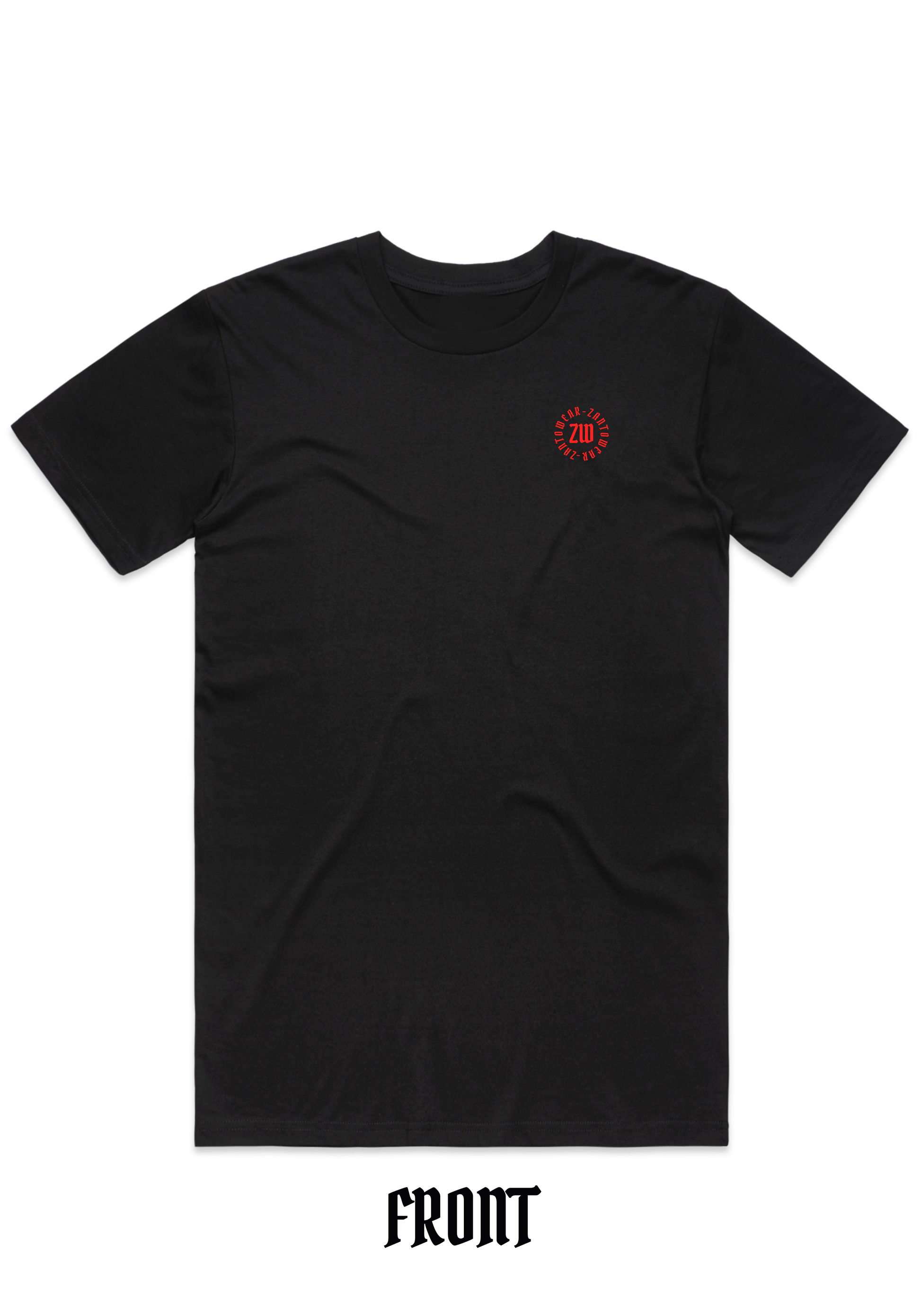 Zantowear T-shirt front